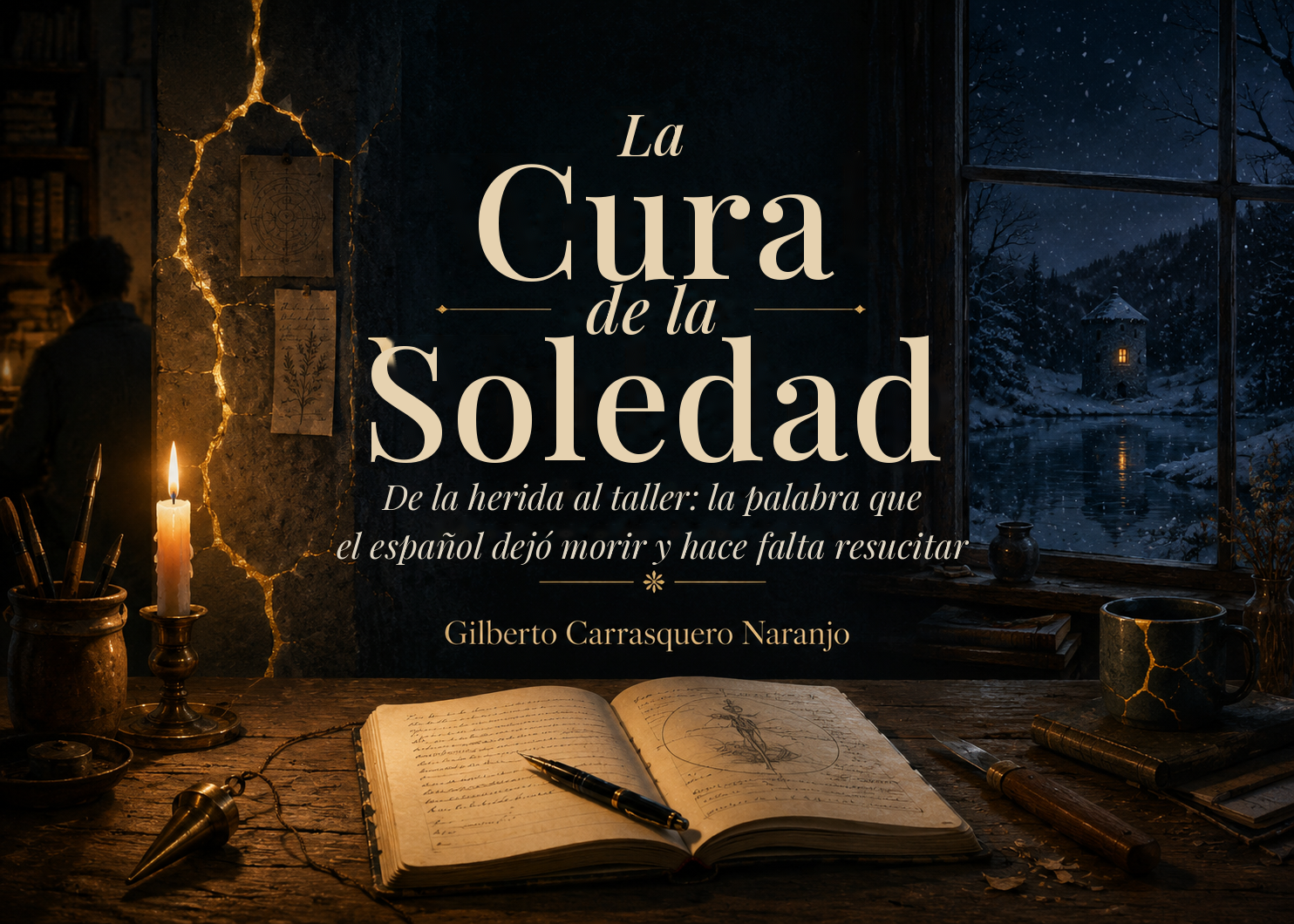 Imagen de portada del ensayo «La cura de la soledad»
