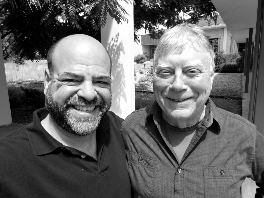 Gil Carrasquero with Michael Meade