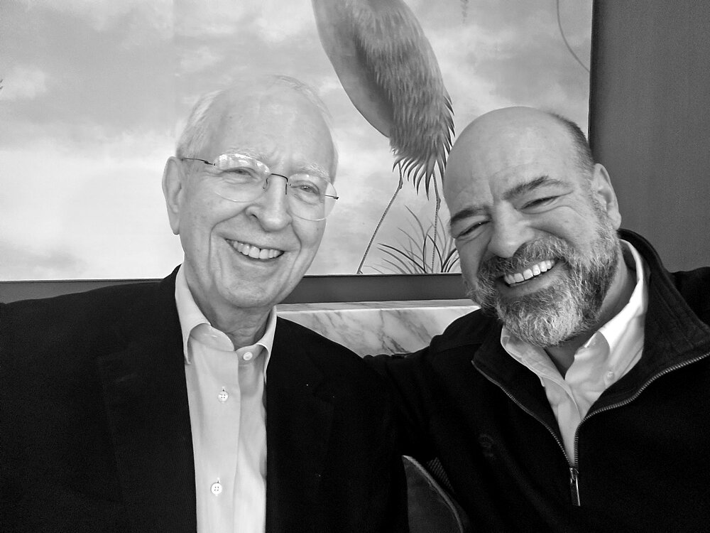 Gil Carrasquero with Murray Stein